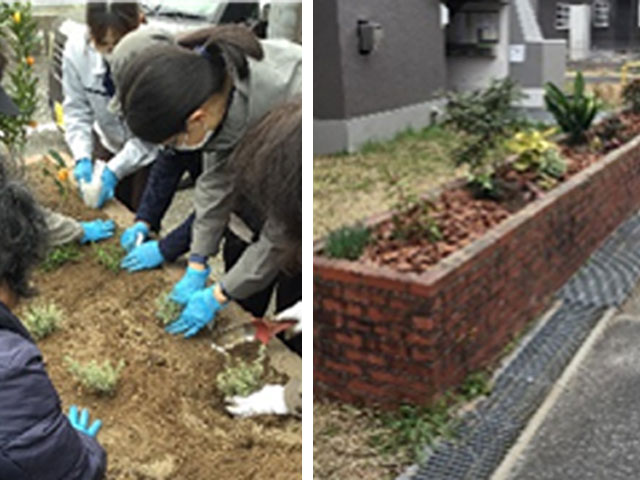 花壇再生ワークショップ