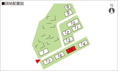 閲覧団地の配置図